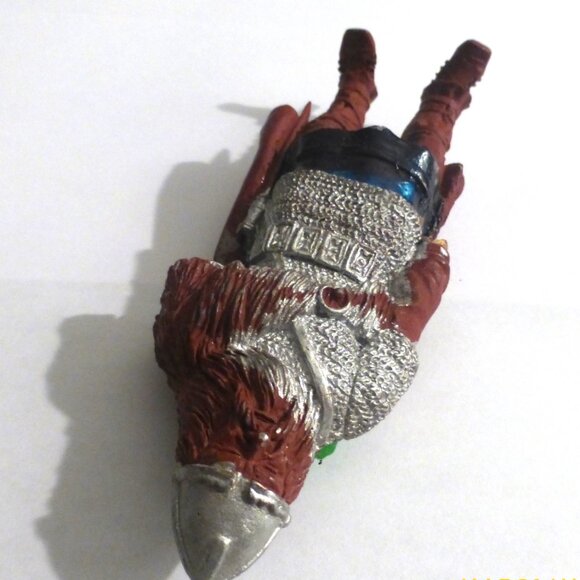 HEAVY 4" LEAD FIGURE Lead Figurine Dungeon & Dragons Knight Warrior Wizard - Picture 2 of 13